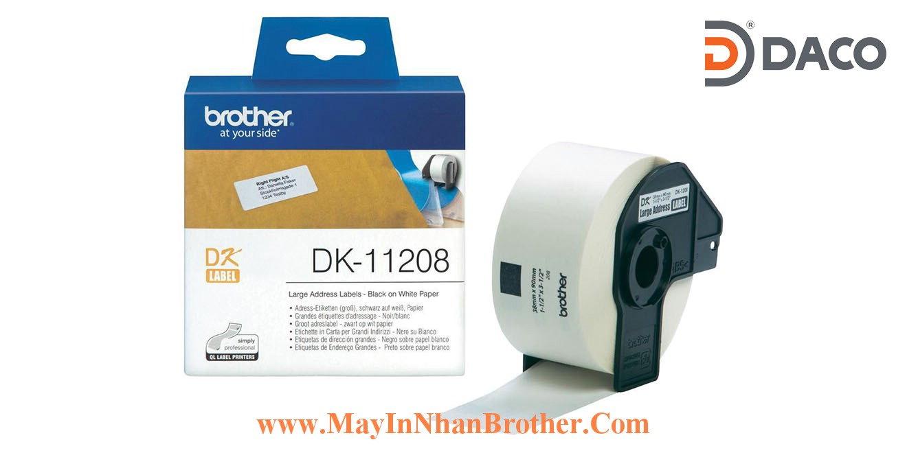 Nhan giay Brother DK-11208_38x90mmx400