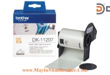Nhan giay Brother DK-11207 Tron 58mmx100 mieng